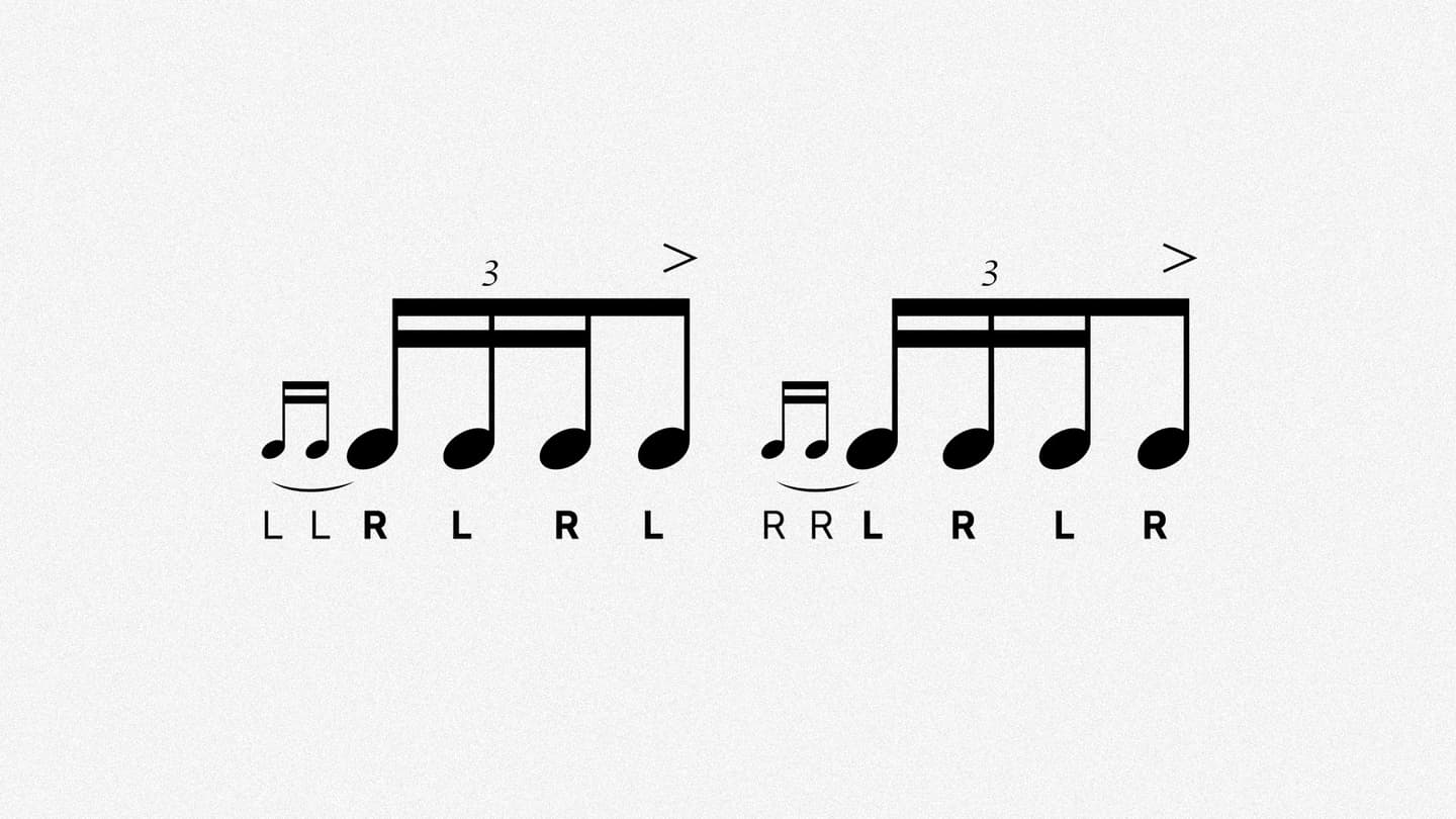 single ratamacue rudiment