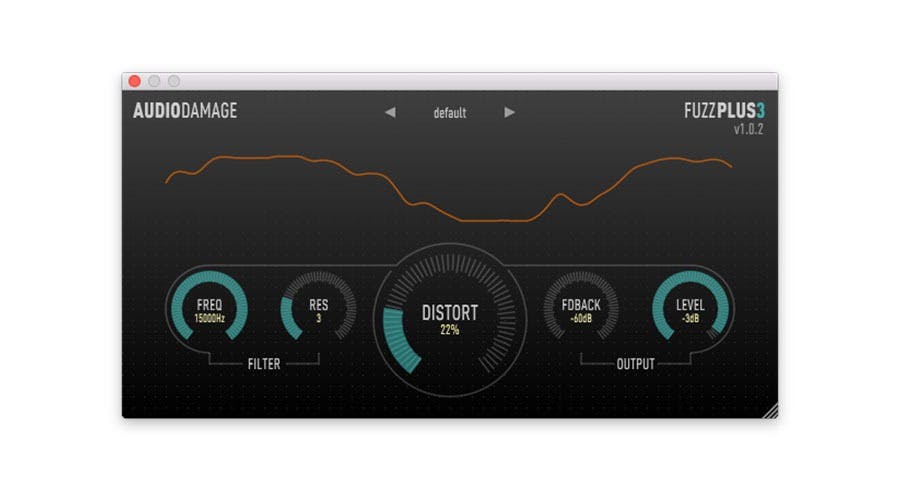 Audio Damage Fuzz Plus 3