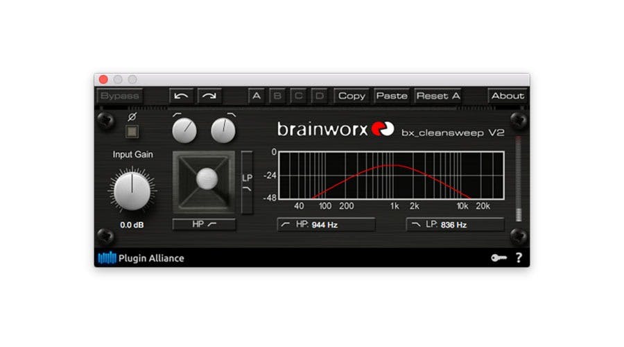 Plugin Alliance Brainworx bx_cleansweep