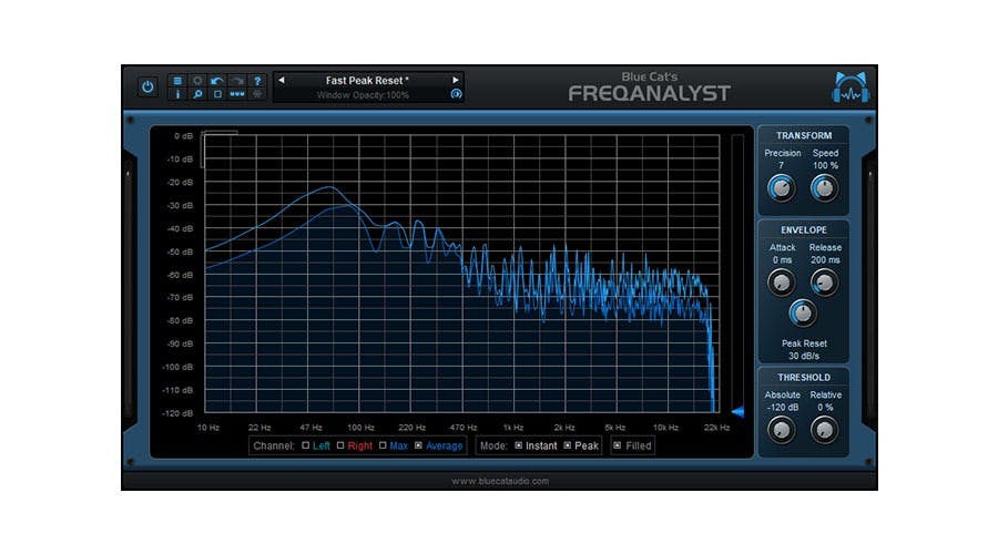 Blue Cat’s FreqAnalyst