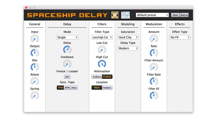 Musical Entropy Spaceship Delay