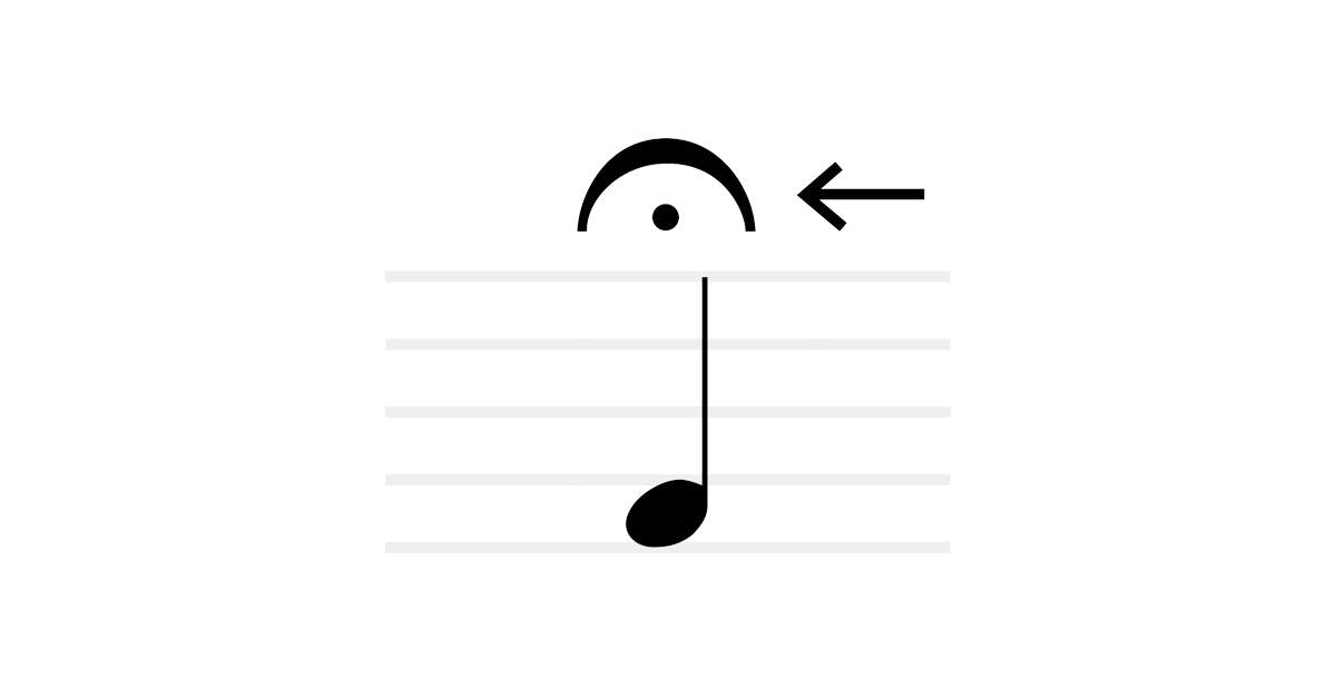 fermata symbol