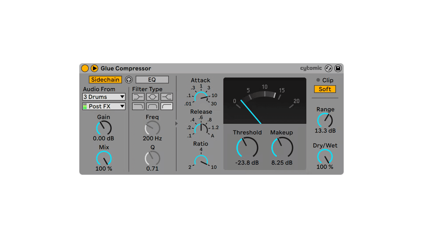 ableton glue compressor plugin