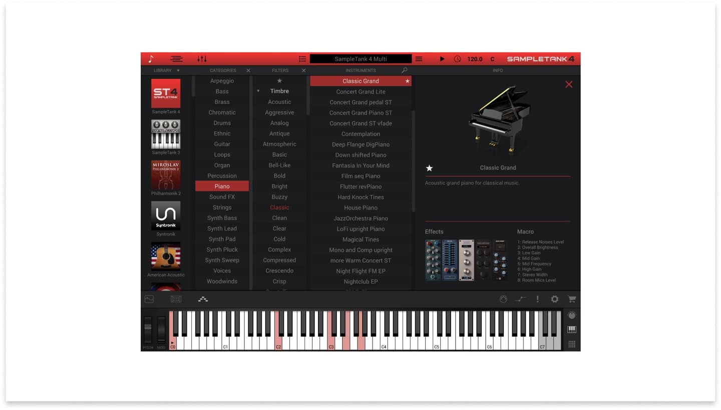 sampletank 4 library